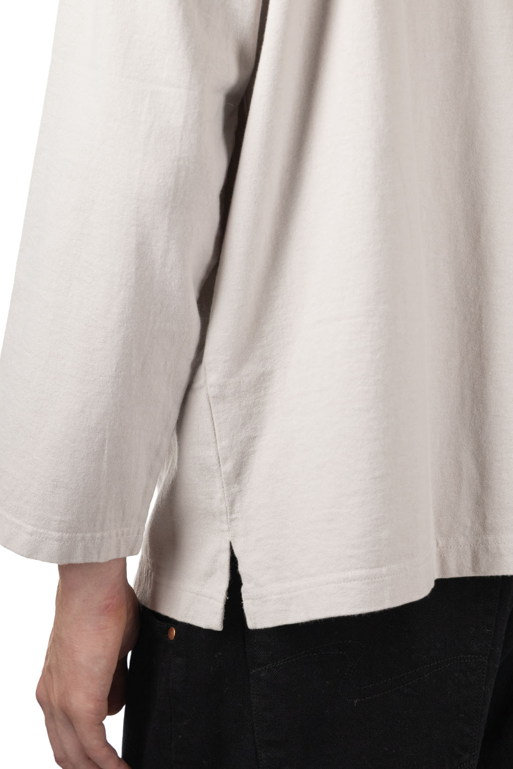 Tigre Brocante - Men Yakko Long Sleeve T-Shirt - Oyster